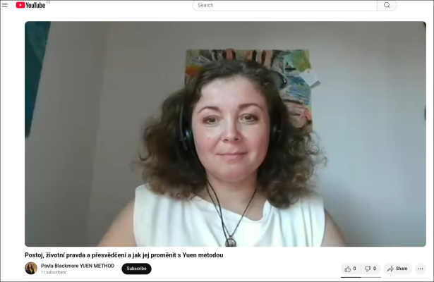 Pavla Blackmore, Yuen Method certifikovaná konzultantka